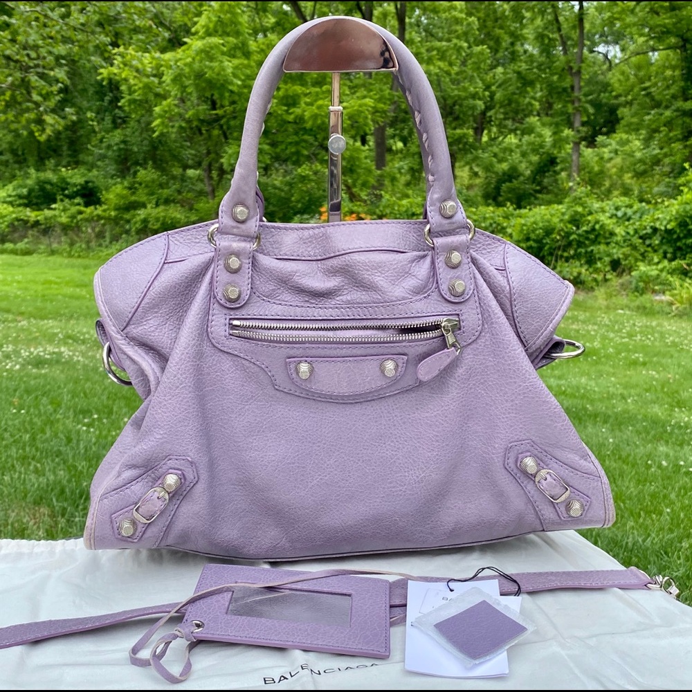 Balenciaga Glycine Giant City Silver 12